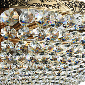Хрустальная потолочная люстра Maytoni Palace DIA890-CL-10-G